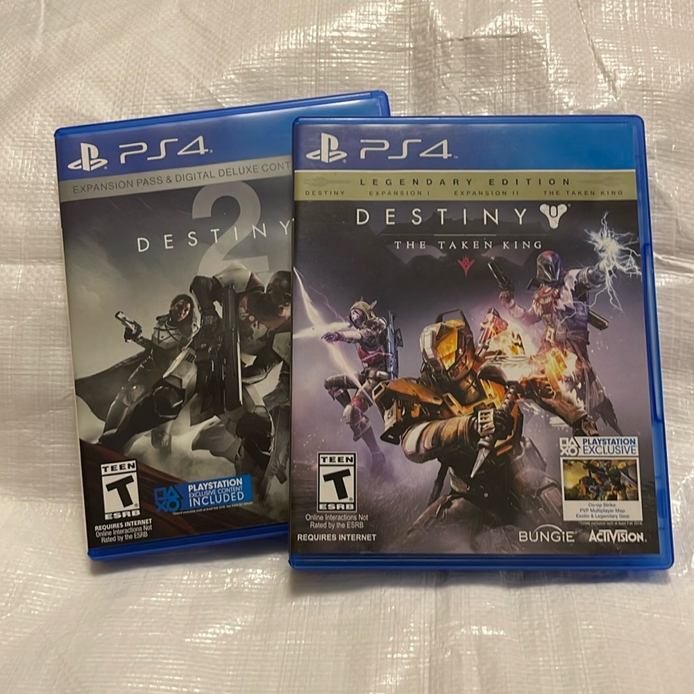 Destiny 1 & 2 for PS4